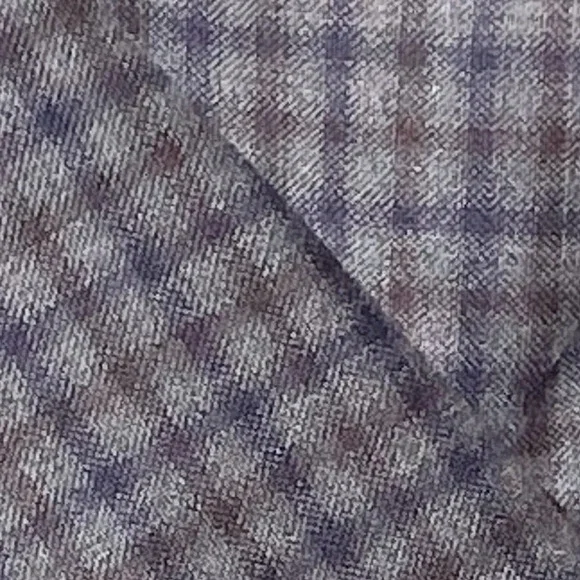 PETER MILLAR Men’s 100% Wool Blue Check Two Button Sport Coat Double Vent 44R